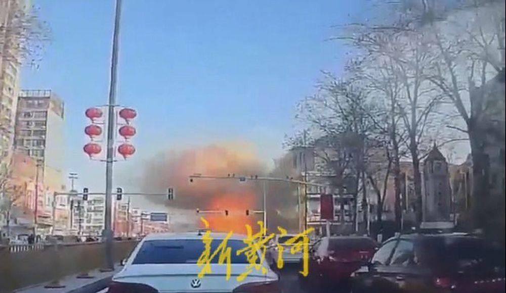 Một vụ nổ lớn xảy ra ở thị trấn gần Bắc Kinh (Trung Quốc) (13/03/2024)